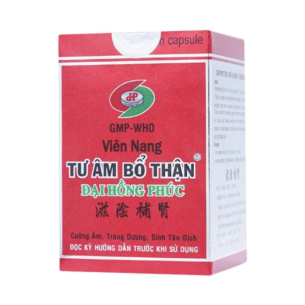 Hình ảnh Thuốc Tư Âm Bổ Thận Đại Hồng Phúc cường âm, tráng dương, sinh tân dịch (80 viên)