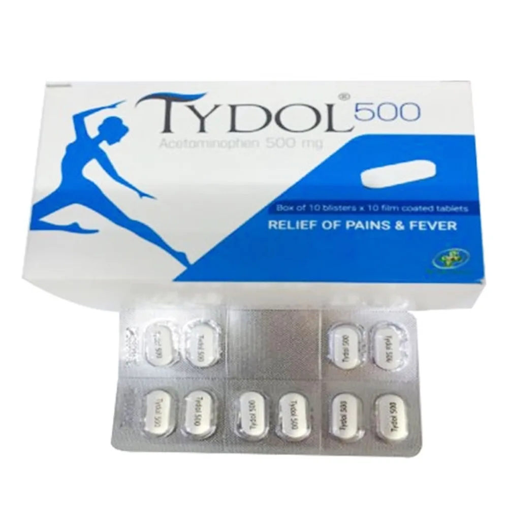 Hình ảnh Thuốc Tydol 500 OPV giảm đau và hạ sốt từ nhẹ đến vừa (10 vỉ x 10 viên)