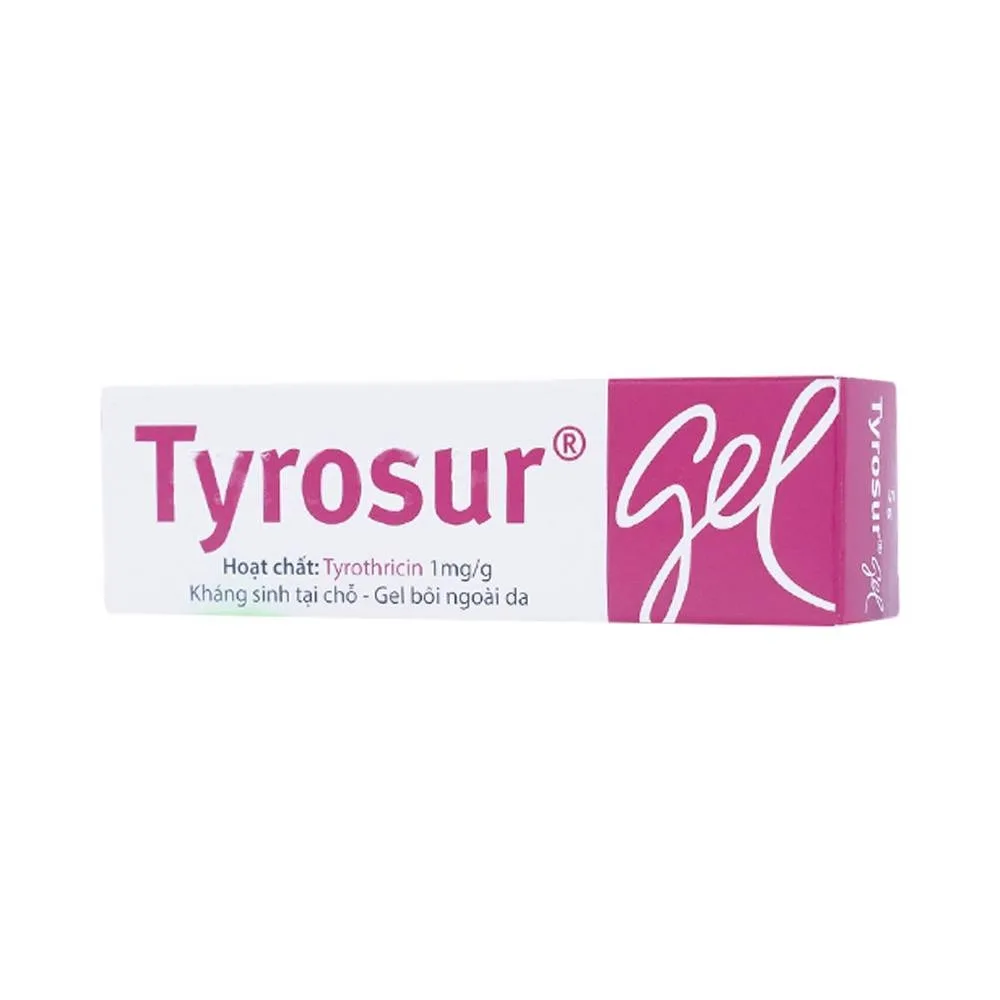 Hình ảnh Gel bôi ngoài da Tyrosur Engelhard điều trị và phòng ngừa nhiễm khuẩn (5g)