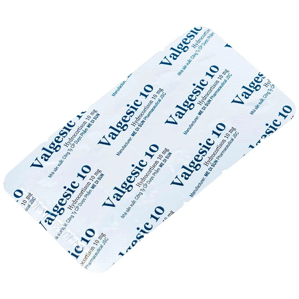 Hình ảnh Thuốc Valgesic 10 CT Pharma liệu pháp thay thế tăng sản lượng thận ở trẻ (6 vỉ x 10 viên)