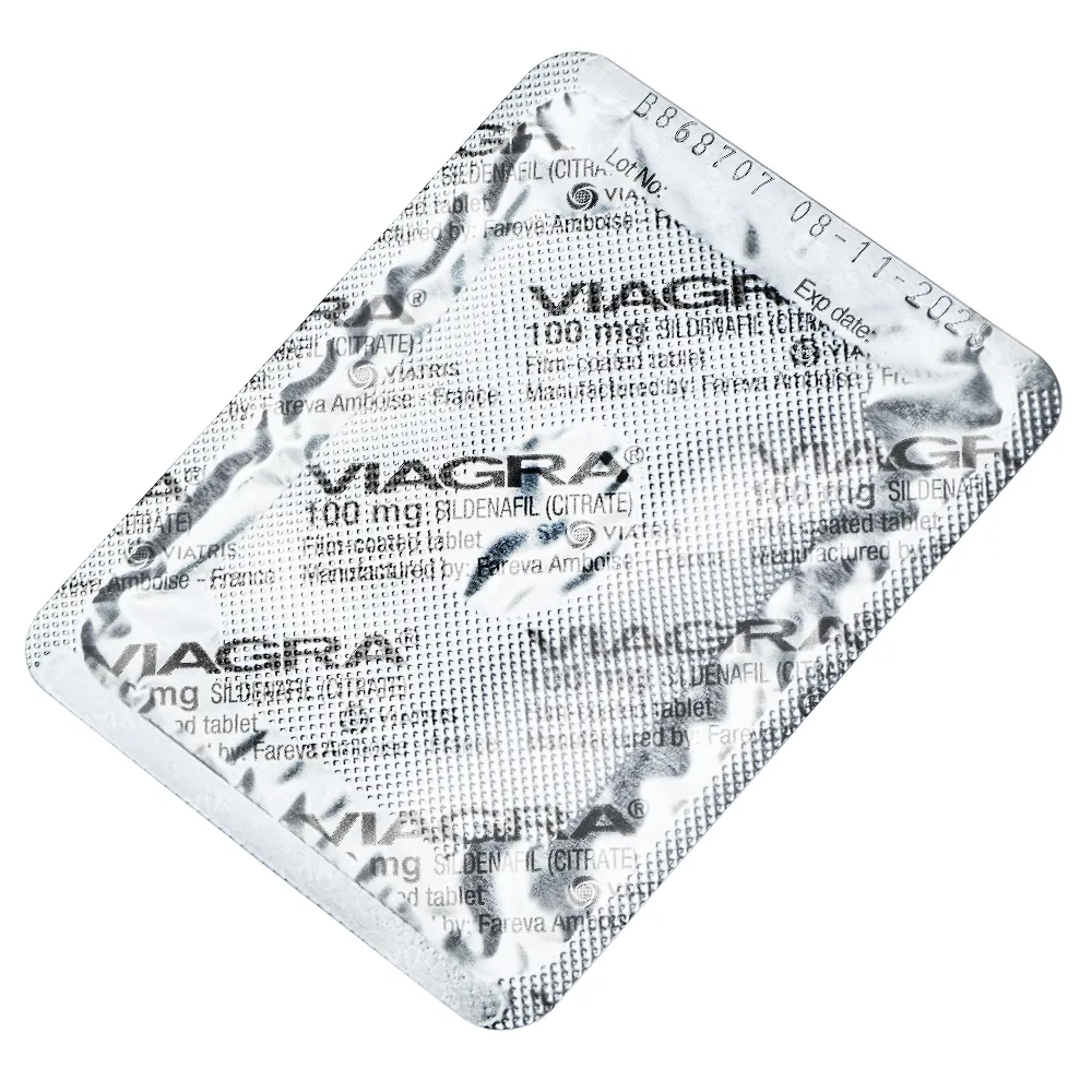 Hình ảnh Thuốc Viagra 100mg Viatris điều trị rối loạn cương dương (1 vỉ x 1 viên)