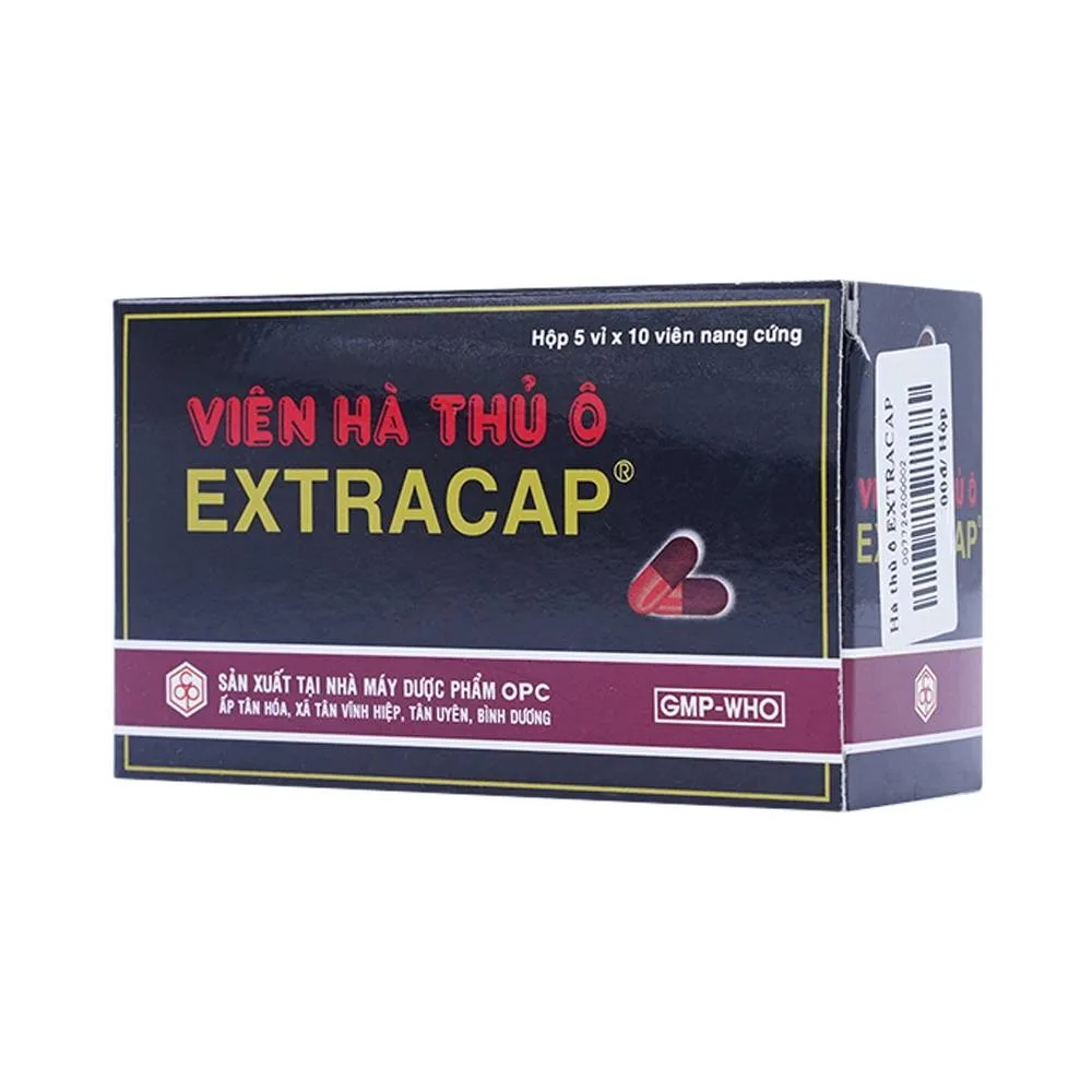 Hình ảnh Viên Hà Thủ Ô Extracap OPC điều trị nam giới tinh tủy kém, thần kinh suy nhược (5 vỉ x 10 viên)