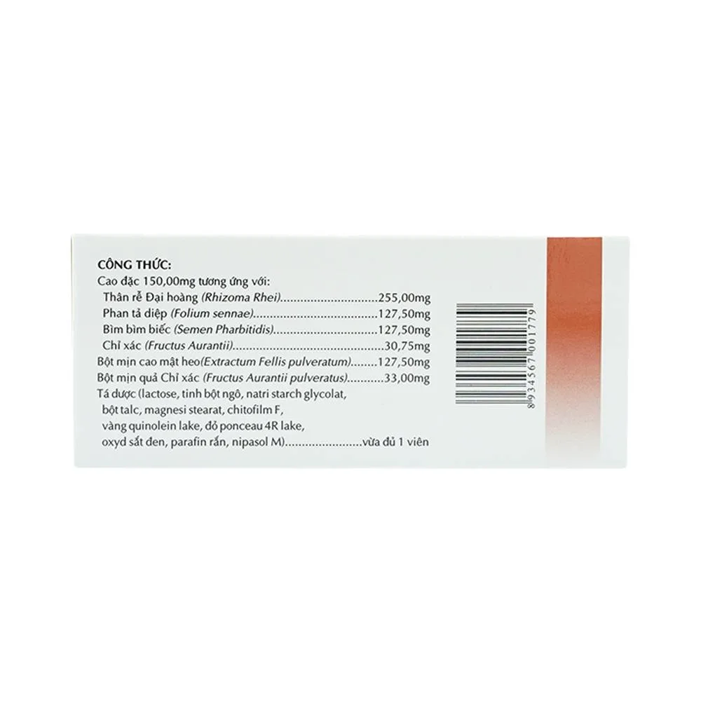 Hình ảnh Viên nhuận tràng OP.Liz OPC nhuận tràng, điều trị táo bón (5 vỉ x 10 viên)