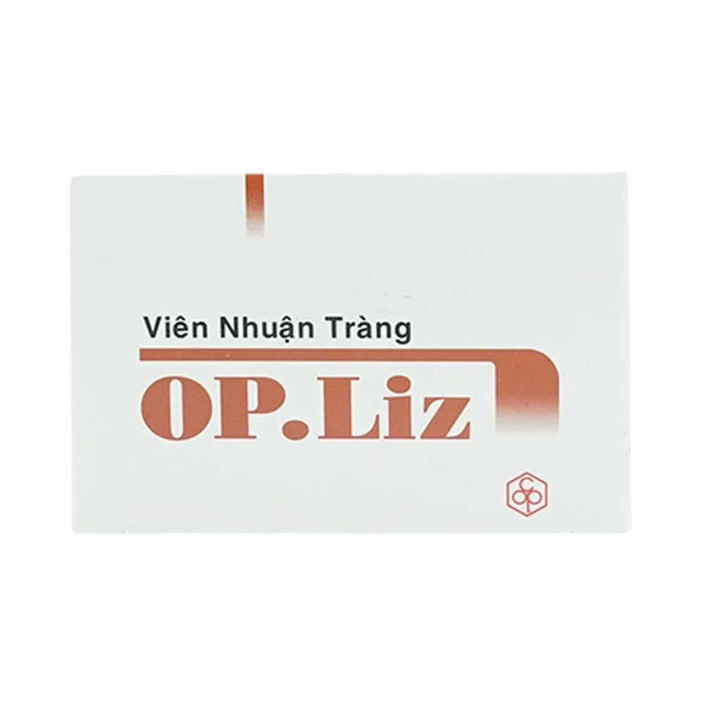 Hình ảnh Viên nhuận tràng OP.Liz OPC nhuận tràng, điều trị táo bón (5 vỉ x 10 viên)