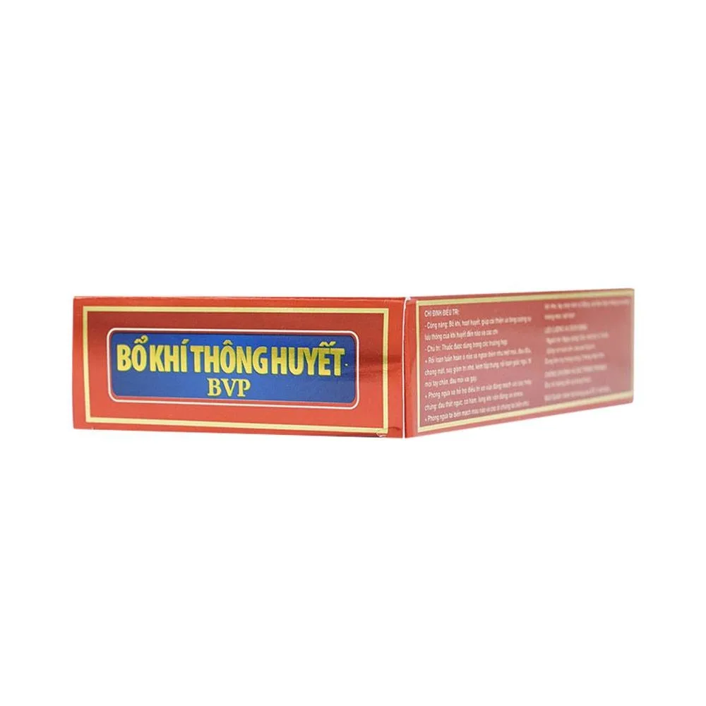 Hình ảnh Thuốc Bổ Khí Thông Huyết BVP tăng cường lưu thông khí huyết đến não và các chi (3 vỉ x 10 viên)