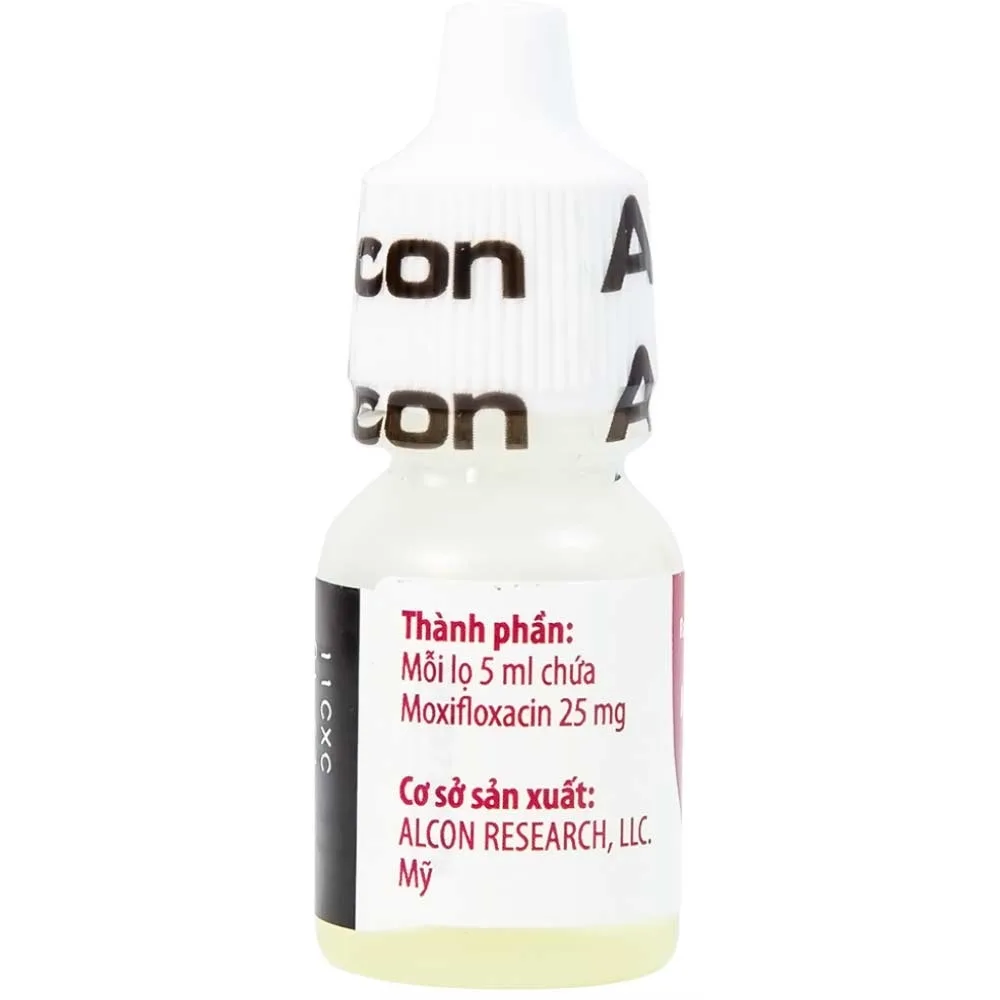 Hình ảnh Thuốc nhỏ mắt Vigamox Alcon điều trị viêm kết mạc (5ml)
