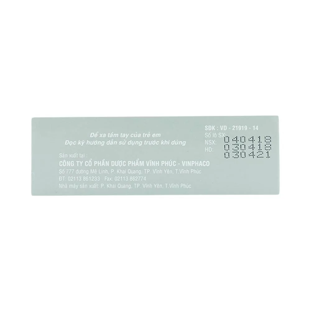 Hình ảnh Thuốc tiêm Vincomid 10mg/2ml Vinphaco dự phòng nôn và buồn nôn hậu phẫu, do xạ trị (2 vỉ x 5 ống x 2ml)