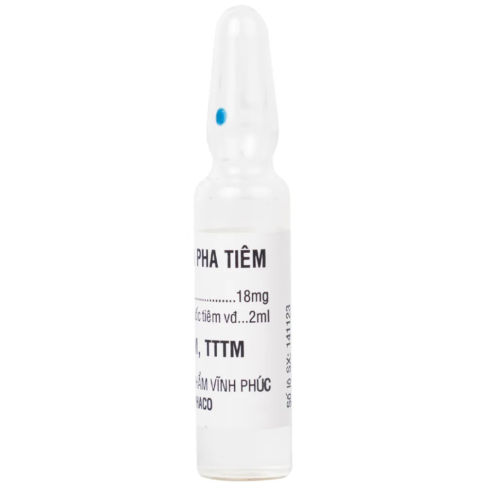 Hình ảnh Thuốc tiêm Vinphason 100mg Vinphaco điều trị lupus ban đỏ hệ thống, hồng ban đa dạng nặng (1 lọ + 1 ống)
