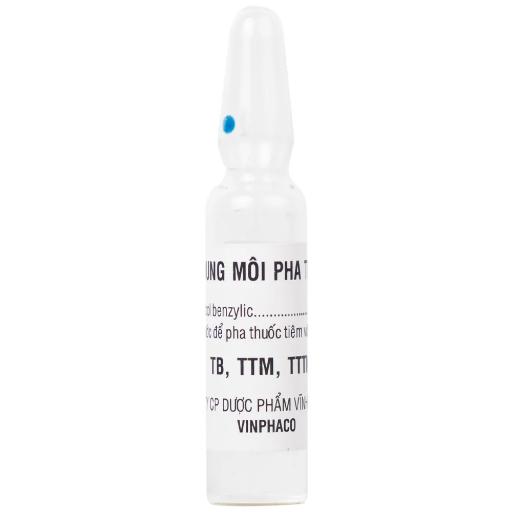 Hình ảnh Thuốc tiêm Vinphason 100mg Vinphaco điều trị lupus ban đỏ hệ thống, hồng ban đa dạng nặng (1 lọ + 1 ống)