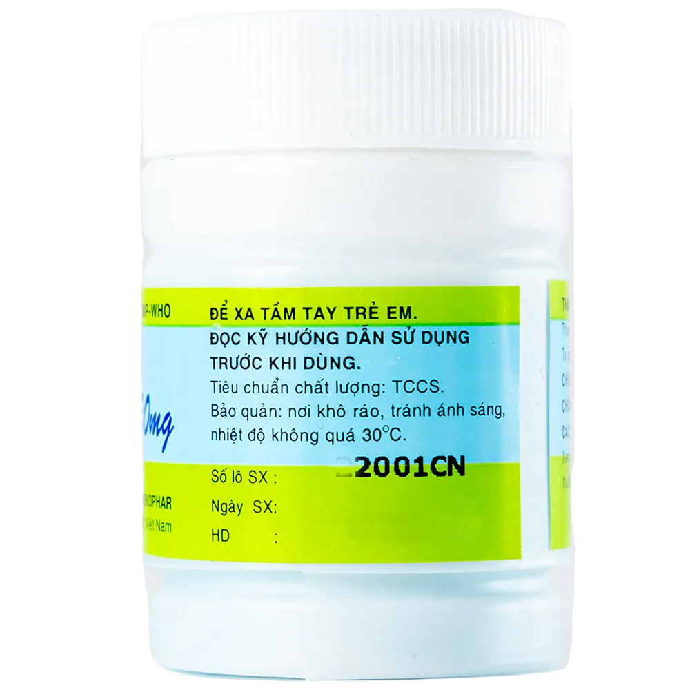 Hình ảnh Thuốc Vitamin B1 50mg Mekophar điều trị thiếu Vitamin B (100 viên)