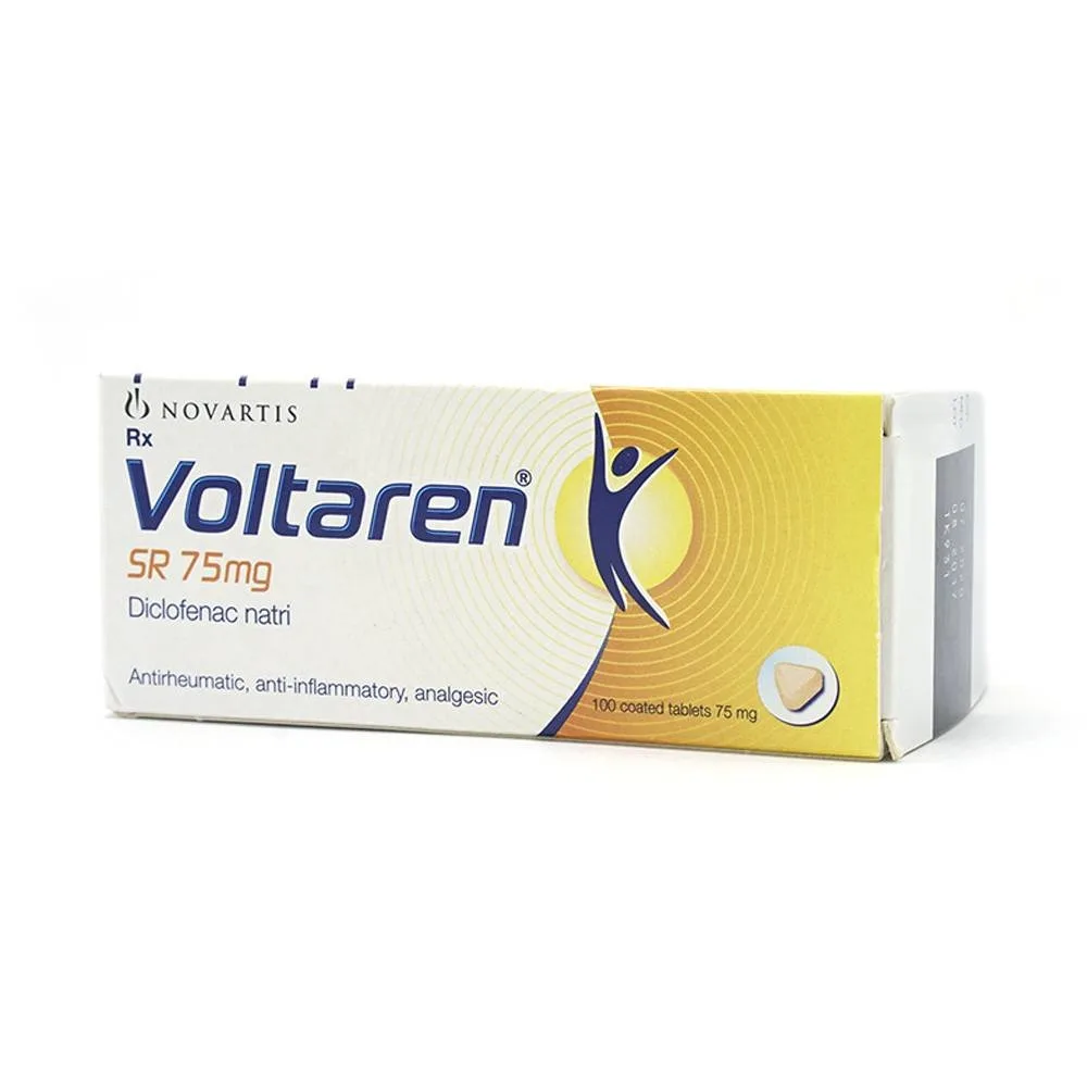 Hình ảnh Thuốc Voltaren SR 75mg Novartis điều trị viêm và thoái hóa của bệnh thấp khớp (10 vỉ x 10 viên)
