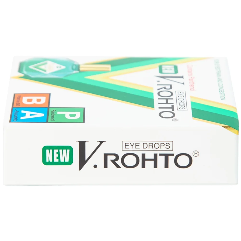 Hình ảnh Thuốc nhỏ mắt New V.Rohto điều trị mỏi mắt, sung huyết kết mạc (13ml)