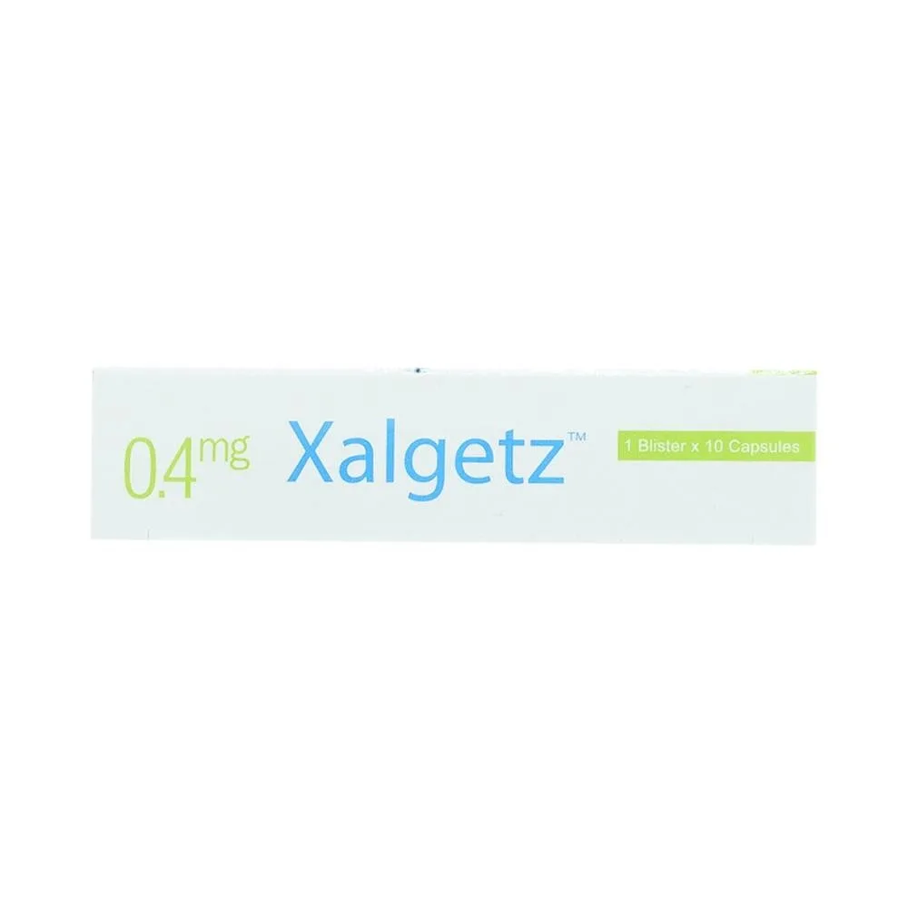 Hình ảnh Thuốc Xalgetz 0.4mg Getz điều trị dấu hiệu và hội chứng tăng sản lành tính (1 vỉ x 10 viên) 