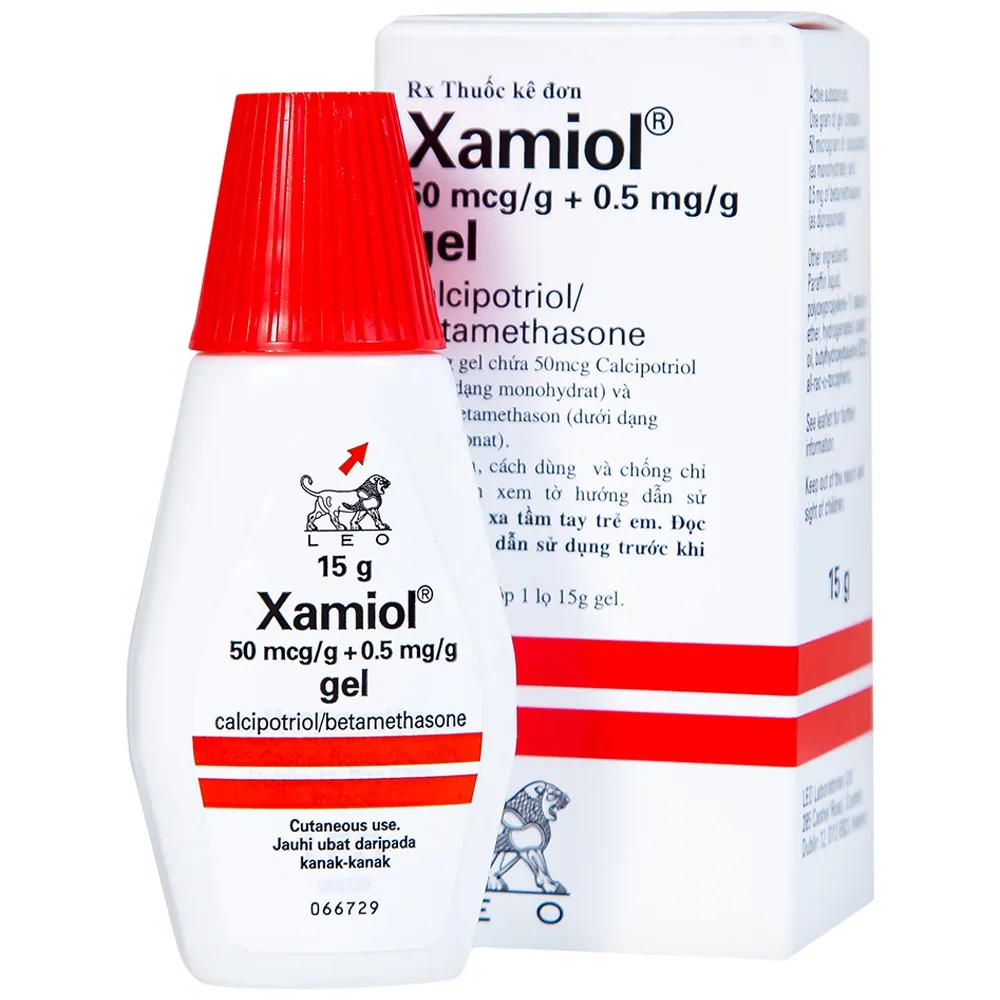 Hình ảnh Gel Xamiol LEO điều trị tại chỗ bệnh vẩy nến da đầu (15g)