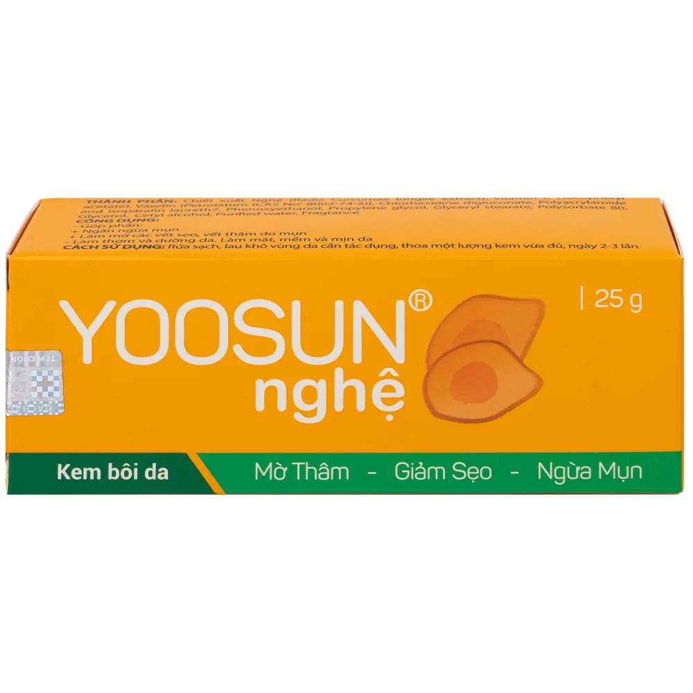 Hình ảnh Kem bôi da Yoosun Nghệ Đại Bắc mờ thâm, giảm sẹo, ngừa mụn (25g)