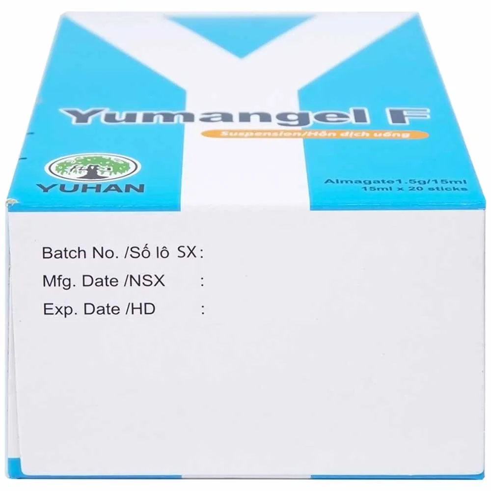 Hình ảnh Hỗn dịch uống Yumangel F Yuhan kháng acid và cả thiện loét dạ dày - tá tràng (20 gói x 15ml) 