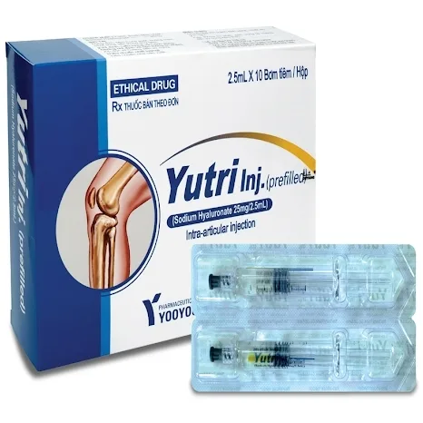 Hình ảnh Thuốc tiêm Yutri Inj YooYoung điều trị đau trong viêm xương khớp (10 bơm tiêm x 2.5ml)