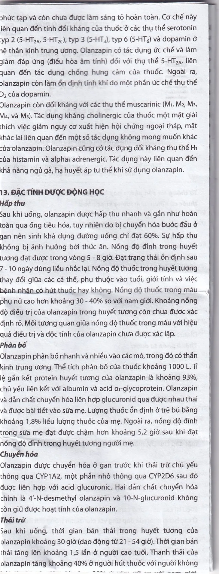 Hình ảnh Thuốc Zapnex-5 DaviPharm điều trị tâm thần phân liệt (6 vỉ x 10 viên) 