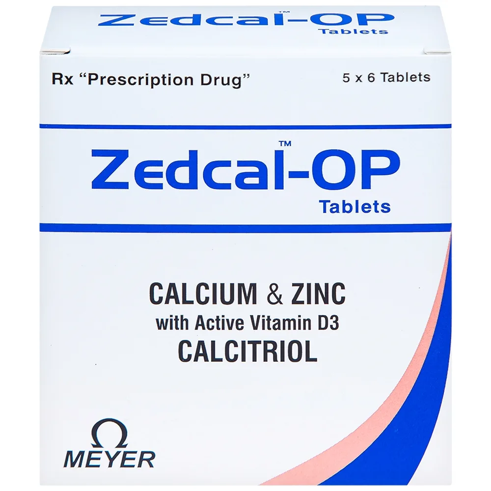 Hình ảnh Thuốc Zedcal-OP Meyer điều trị loãng xương (5 vỉ x 6 viên)