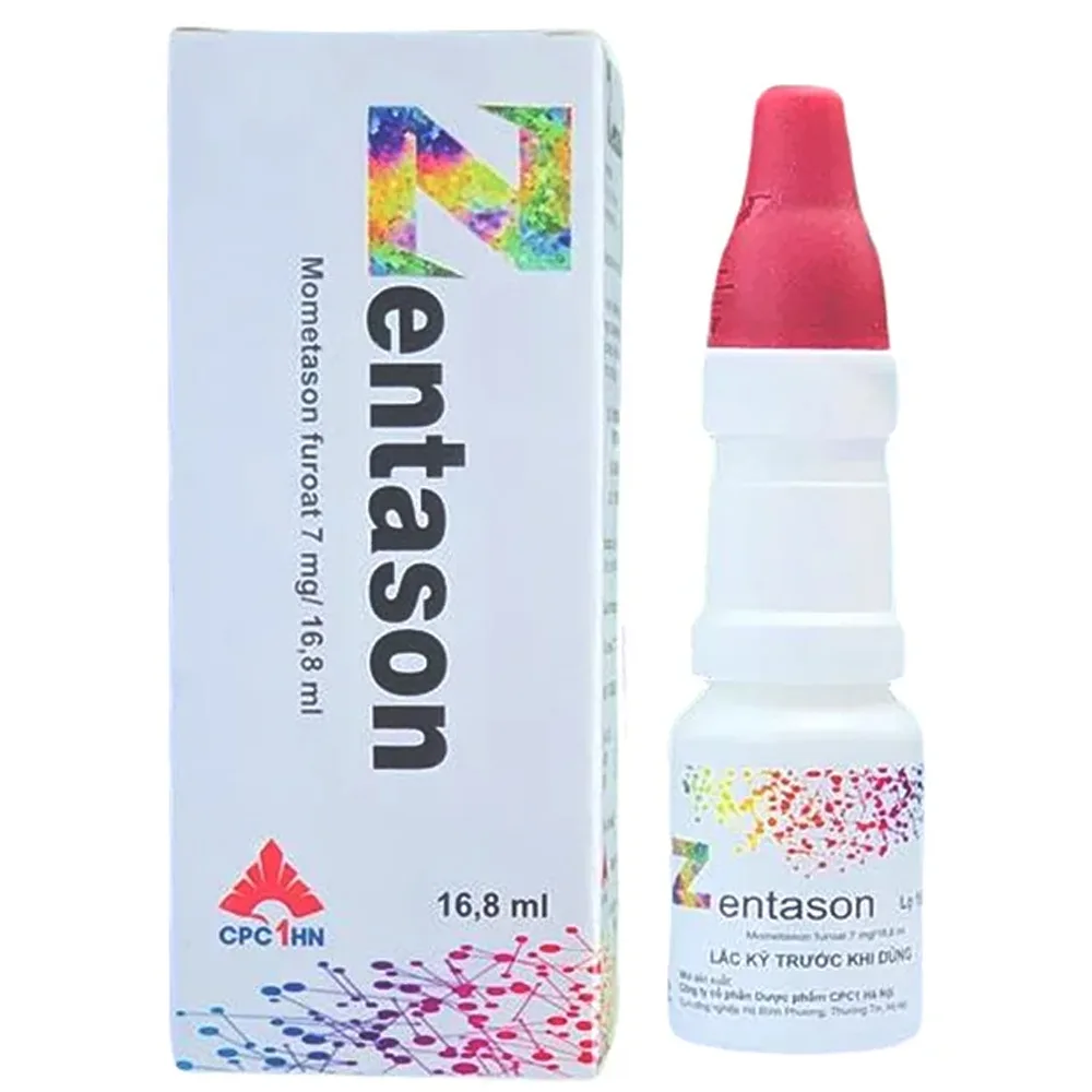 Hình ảnh Thuốc Zentason 16.8ml CPC1HN điều trị triệu chứng viêm mũi dị ứng