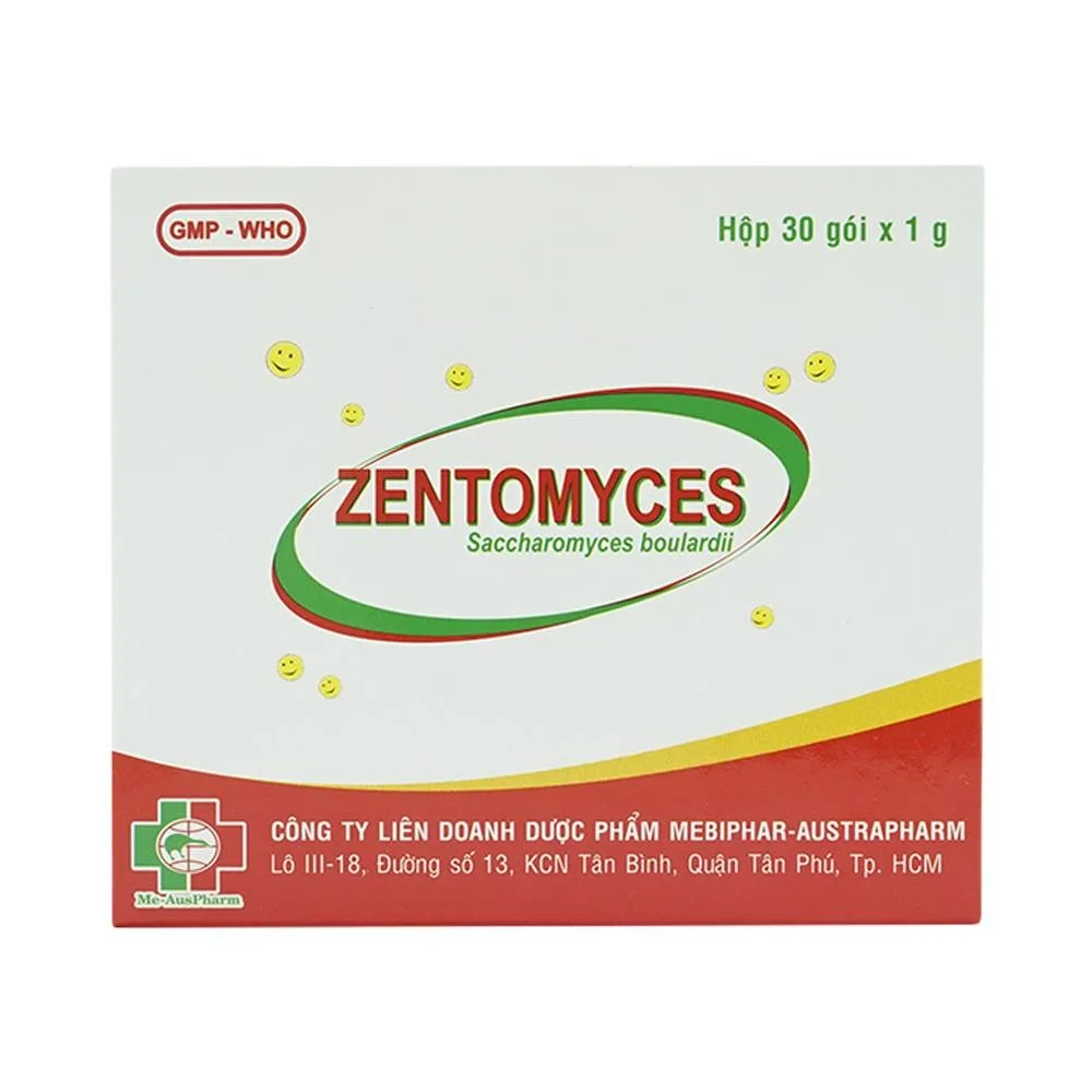 Hình ảnh Bột Zentomyces Mebiphar điều trị tiêu chảy cấp (30 gói x 1g)