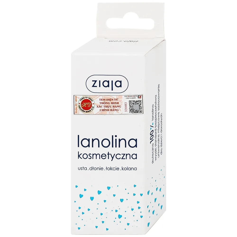Hình ảnh Sáp Lanolina Kosmetyczna Ziaja làm dịu phát ban, kích ứng do bị tổn thương cho da và niêm mạc (10g)