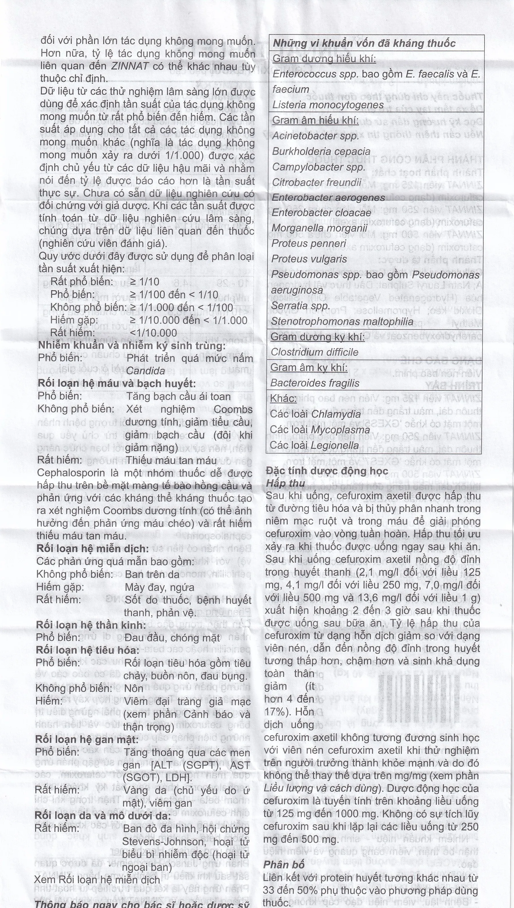 Hình ảnh Thuốc Zinnat tablets 500mg Sandoz điều trị những nhiễm khuẩn do vi khuẩn nhạy cảm gây ra (1 vỉ x 10 viên)