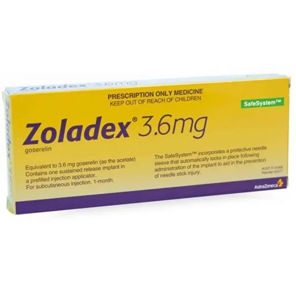 Hình ảnh Thuốc tiêm Zoladex 3.6mg AstraZeneca kiểm soát ung thư tiền liệt tuyến (1 ống tiêm)