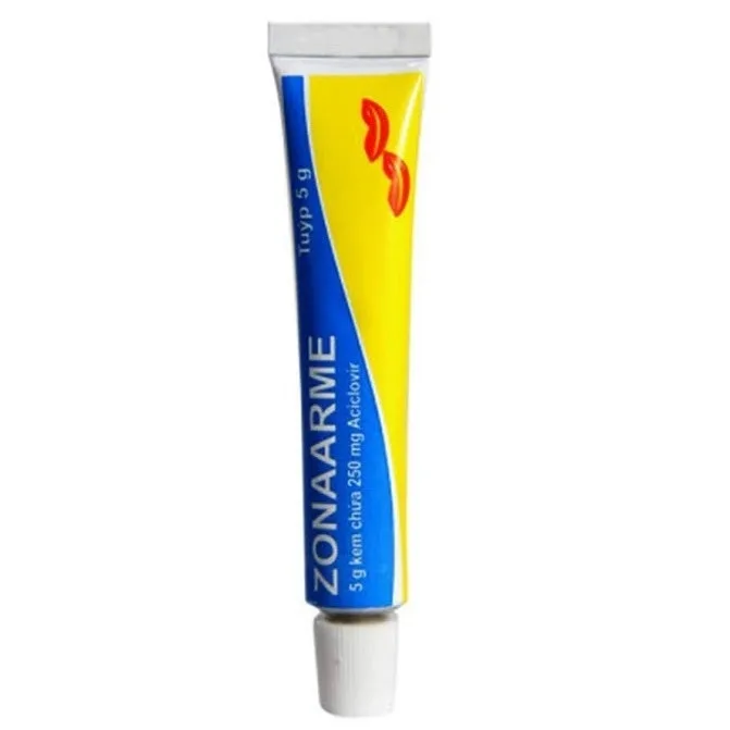 Hình ảnh Kem ZonaArme điều trị khởi đầu và dự phòng tái nhiễm virus Herpes Simplex (5g)