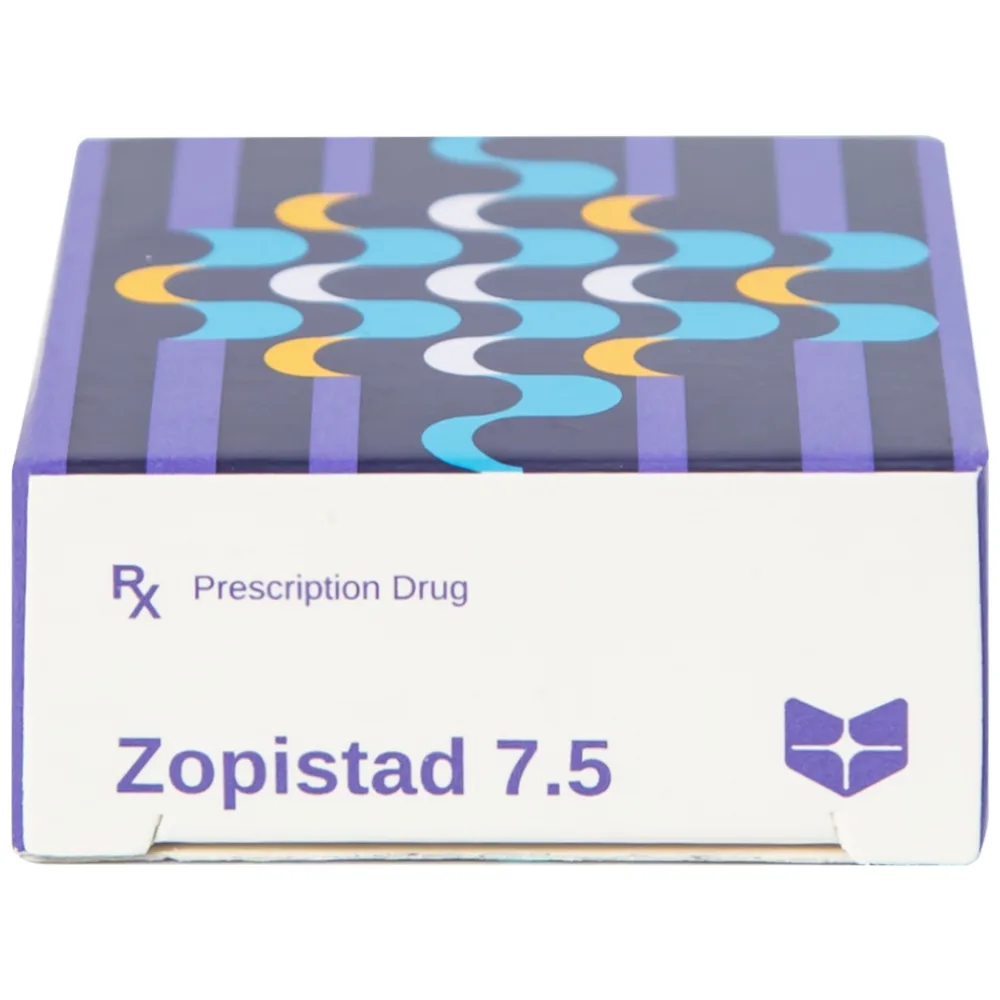 Hình ảnh Thuốc Zopistad 7.5 Stella hỗ trợ điều trị ngắn hạn chứng mất ngủ (1 vỉ x 10 viên)