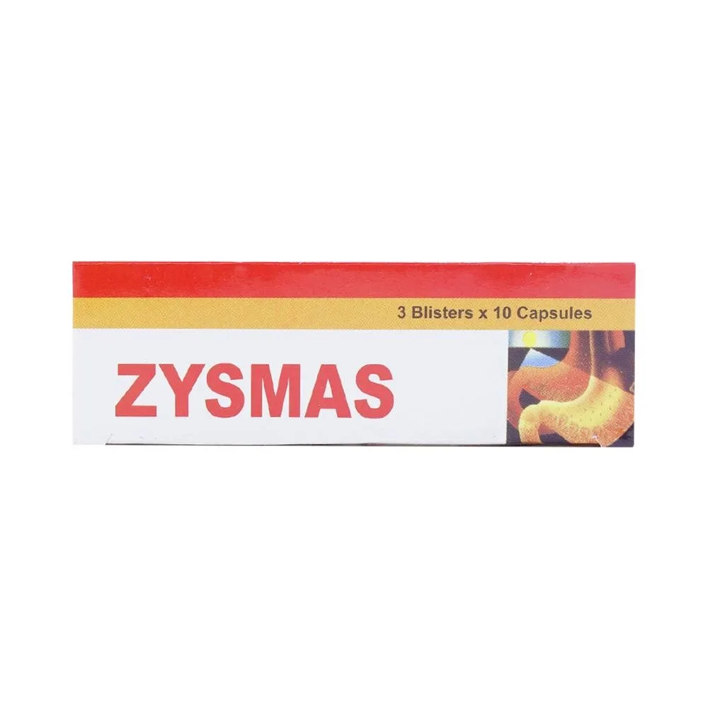 Hình ảnh Thuốc Zysmas điều trị khó tiêu, ăn không ngon, hỗ trợ tiêu hóa (3 vỉ x 10 viên)