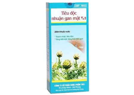 Hình ảnh Tiêu độc nhuận gan mật TW3