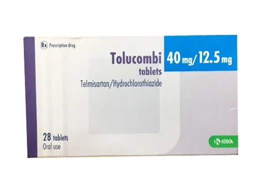 Hình ảnh Tolucombi 40mg/12.5mg Tablets