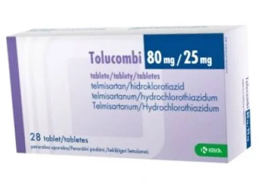 Hình ảnh Tolucombi 80mg/25mg Tablets