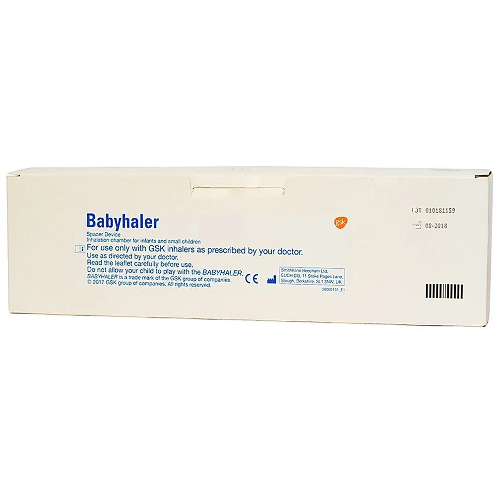 Hình ảnh Buồng đệm hít Babyhaler Philips giảm thiểu hao hụt thuốc hỗ trợ bệnh nhân hen suyễn (1 cái)
