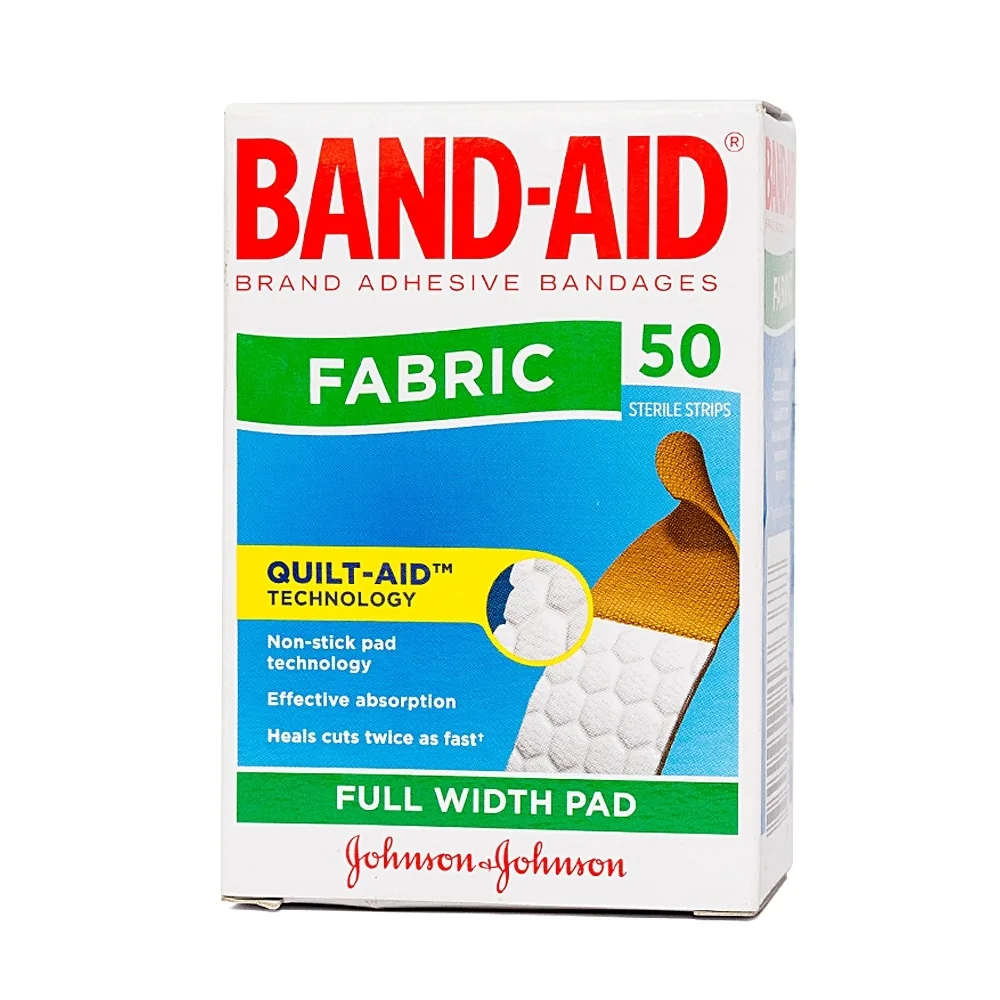 Hình ảnh Băng cá nhân Johnson's Band-Aid ngừa nhiễm trùng, giúp vết thương mau lành (50 miếng)