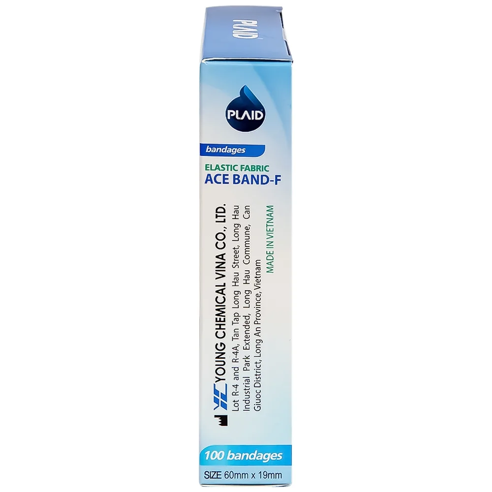 Hình ảnh Băng keo cá nhân vải Elastic Fabric Ace Band-F 60mm x 19mm Young Chemical bảo vệ vết thương (100 miếng)