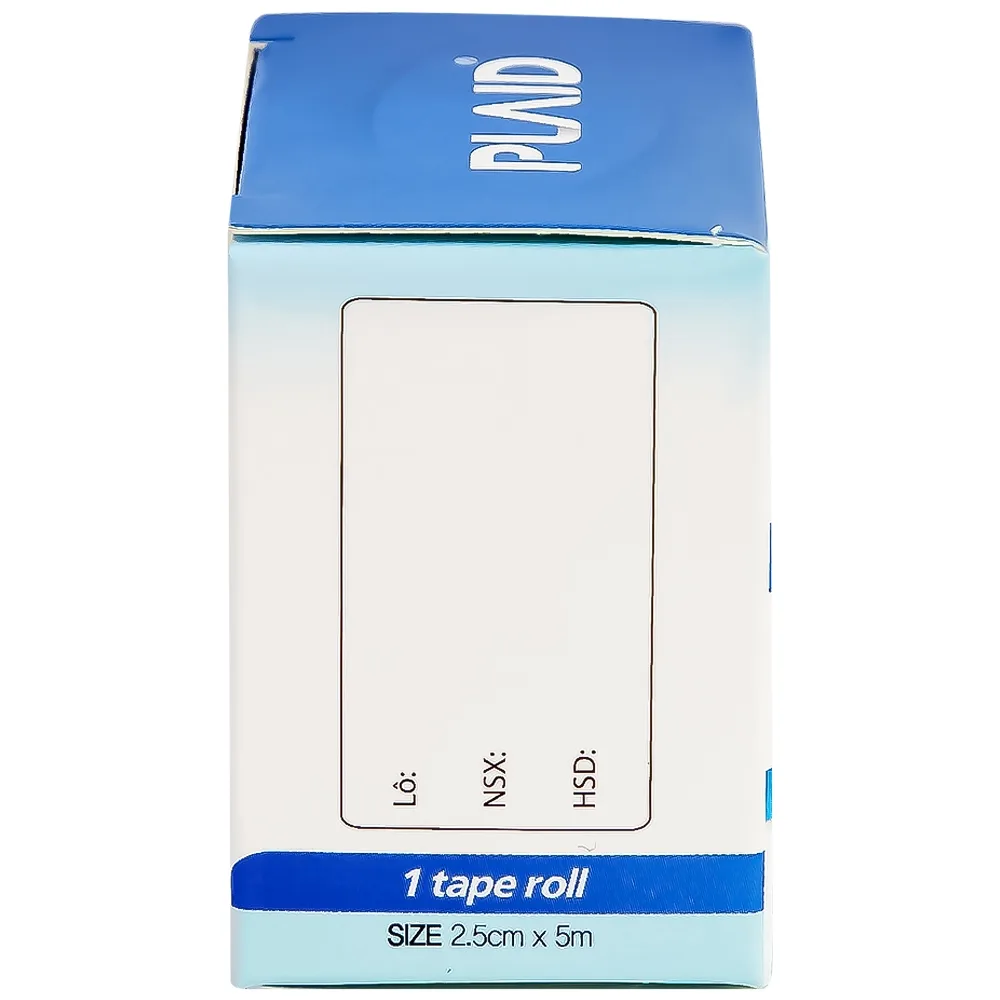 Hình ảnh Băng keo cuộn giấy Young Plaster-Paper 2.5cm x 5m Young Chemical cố định ống truyền dẫn, dán lên gạc cố định vết thương (1 cuộn)