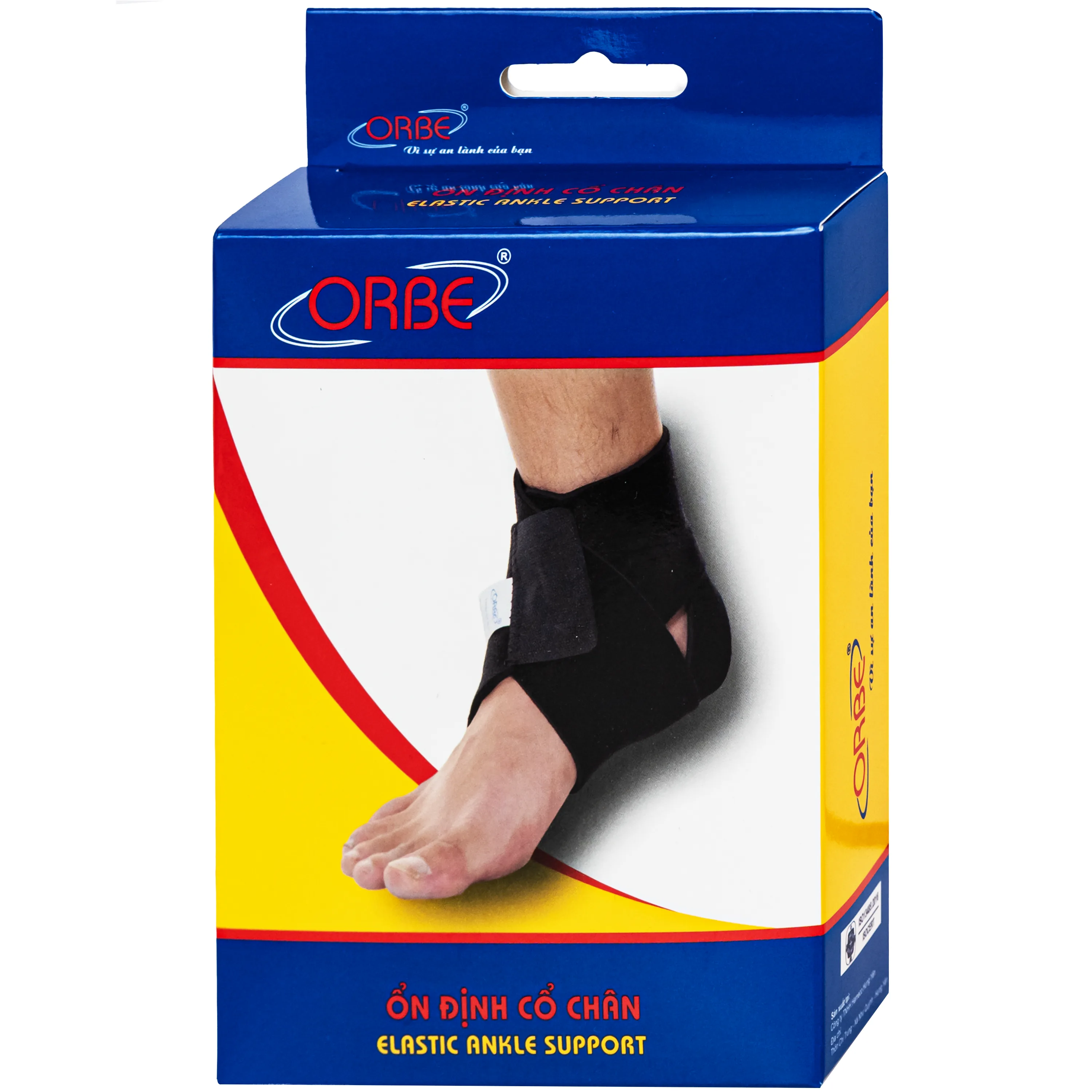 Hình ảnh Băng ổn định cổ chân Elastic Ankle Support Orbe size S/M