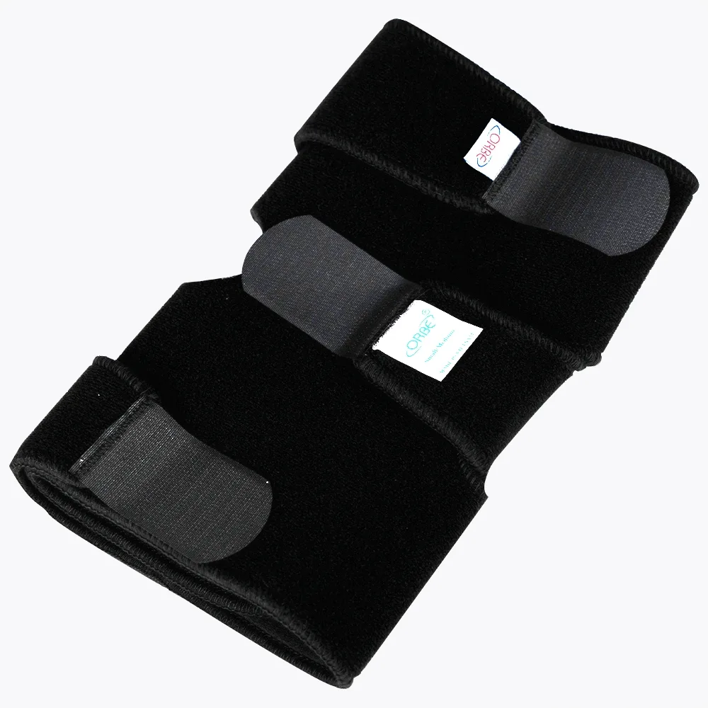 Hình ảnh Băng thun gối H1 màu đen size S/M Orbe hỗ trợ vận động khi chơi thể thao