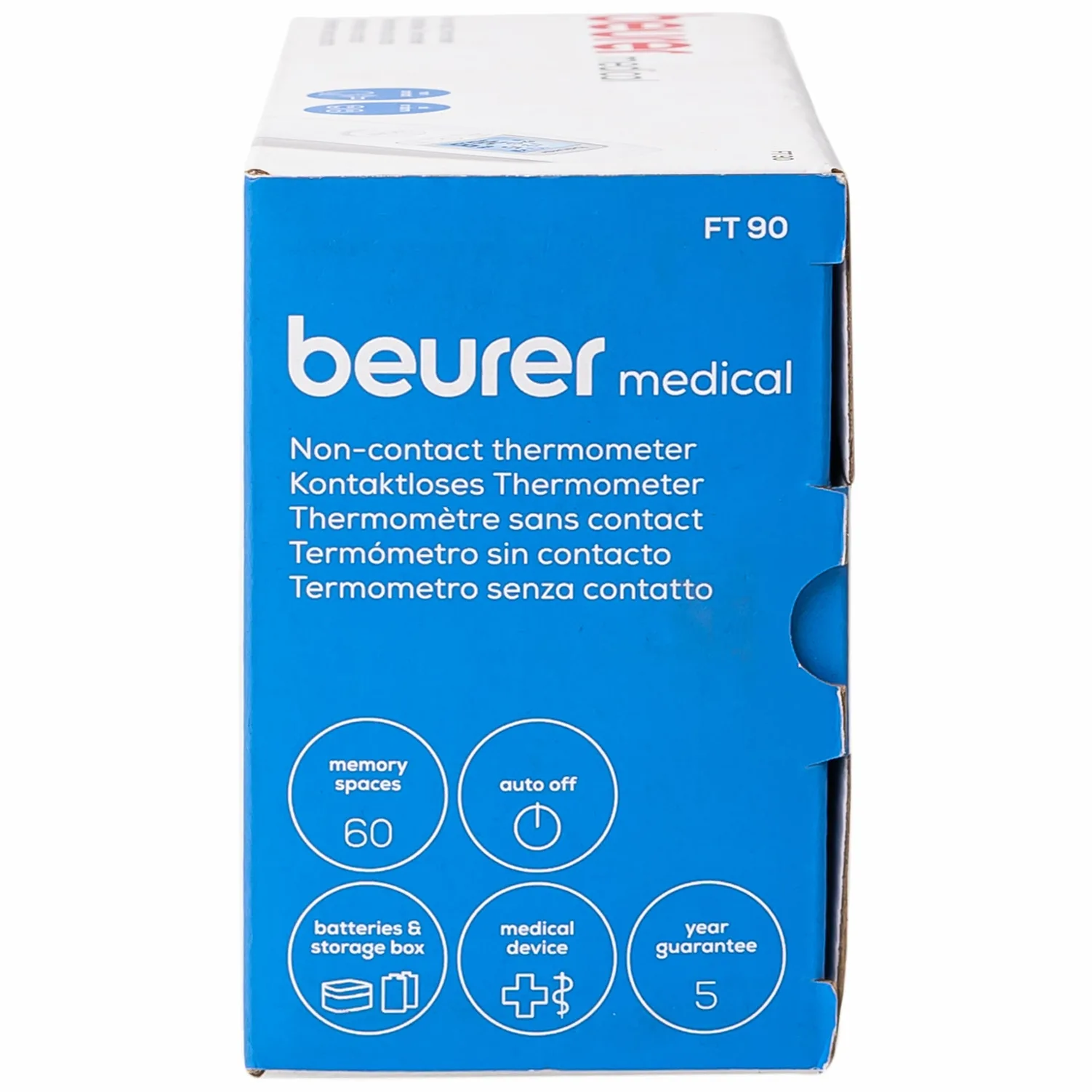 Hình ảnh Nhiệt kế điện tử Beurer Medical FT90 đo nhiệt độ trán không tiếp xúc, đo nhiệt độ của đồ vật và phòng