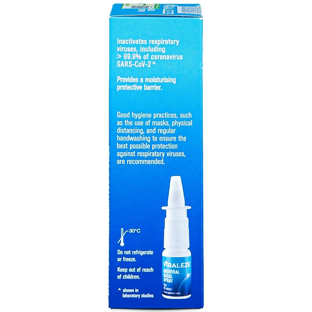 Hình ảnh Bình xịt mũi Viraleze kháng virus gây bệnh đường hô hấp (10ml)