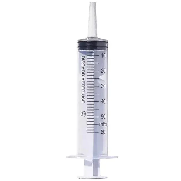 Hình ảnh Bơm tiêm sử dụng một lần Vinahankook 50ml/cc phù hợp cho việc bơm thức ăn (25 cái)