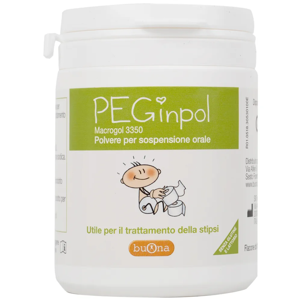 Hình ảnh Bột nhuận tràng PEGinpol Buona cải thiện tình trạng táo bón cho trẻ (100g)
