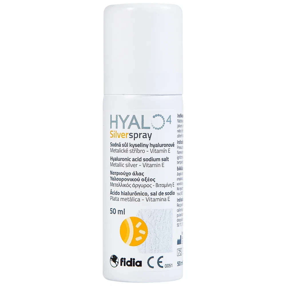 Hình ảnh Chai xịt Hyalo4 Silver Spray hỗ trợ điều trị vết thương (50ml)