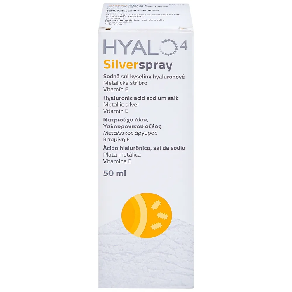Hình ảnh Chai xịt Hyalo4 Silver Spray hỗ trợ điều trị vết thương (50ml)