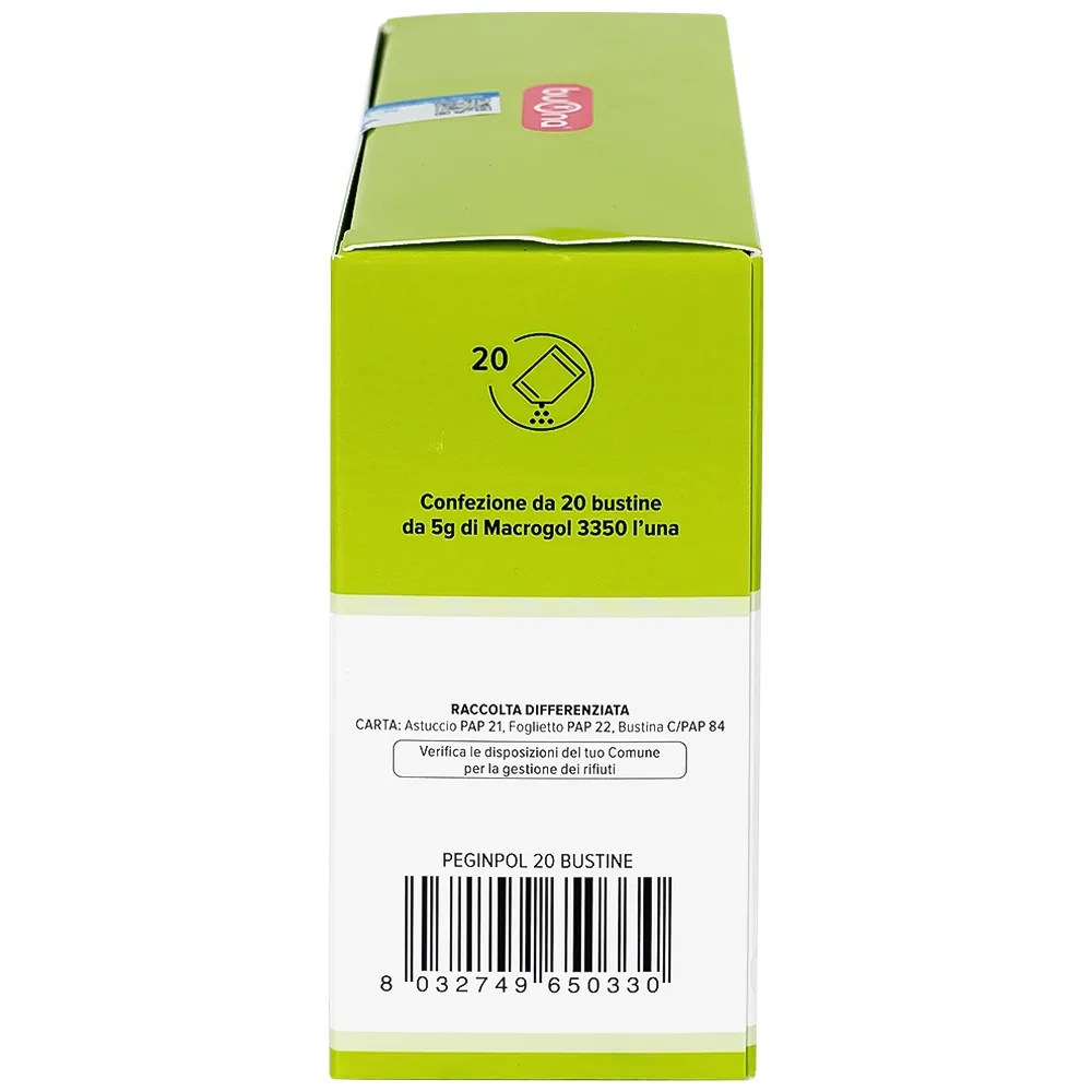 Hình ảnh Bột pha hỗn dịch nhuận tràng PEGinpol 5g Buona cải thiện tình trạng táo bón cho trẻ (20 gói)
