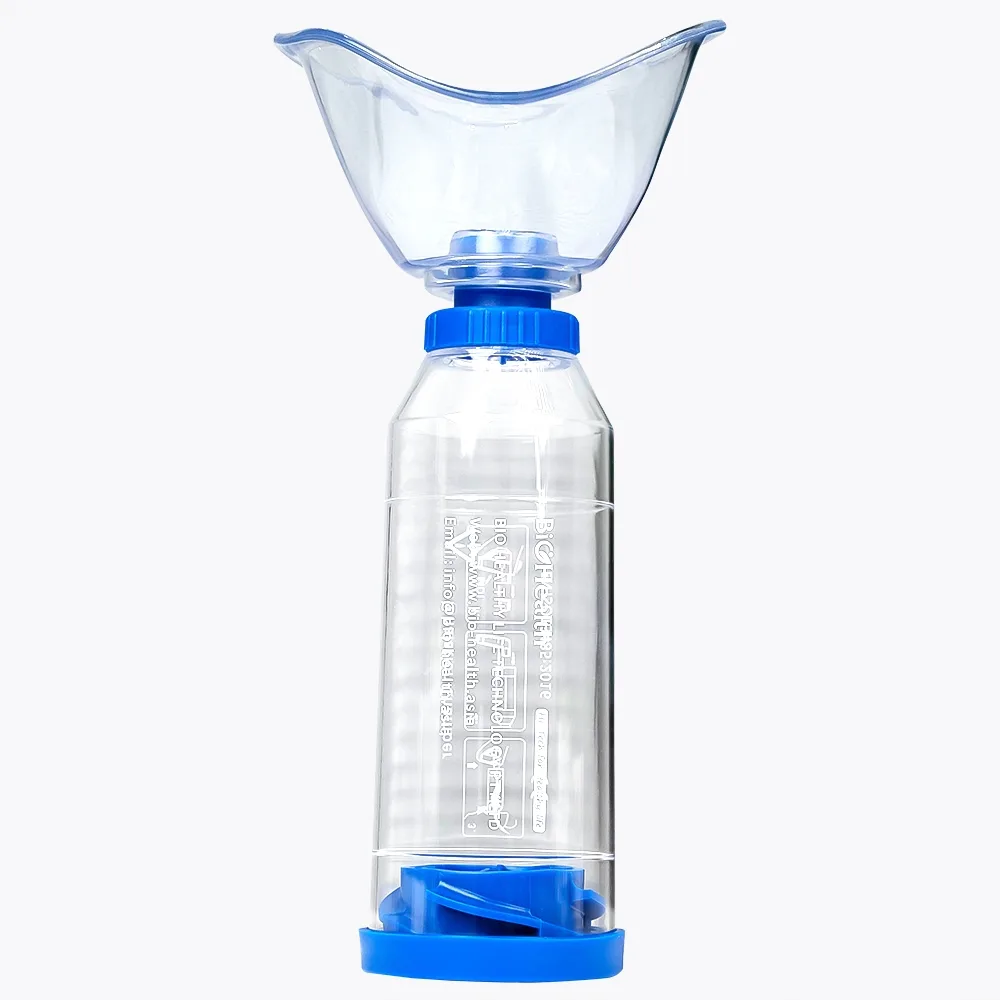 Hình ảnh Buồng đệm khí dung Inhalation Chamber BH01 220ml Biohealth đưa thuốc vào bằng đường hô hấp