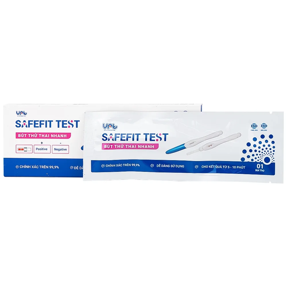 Hình ảnh Bút thử thai nhanh Safefit cho kết quả nhanh với độ chính xác cao