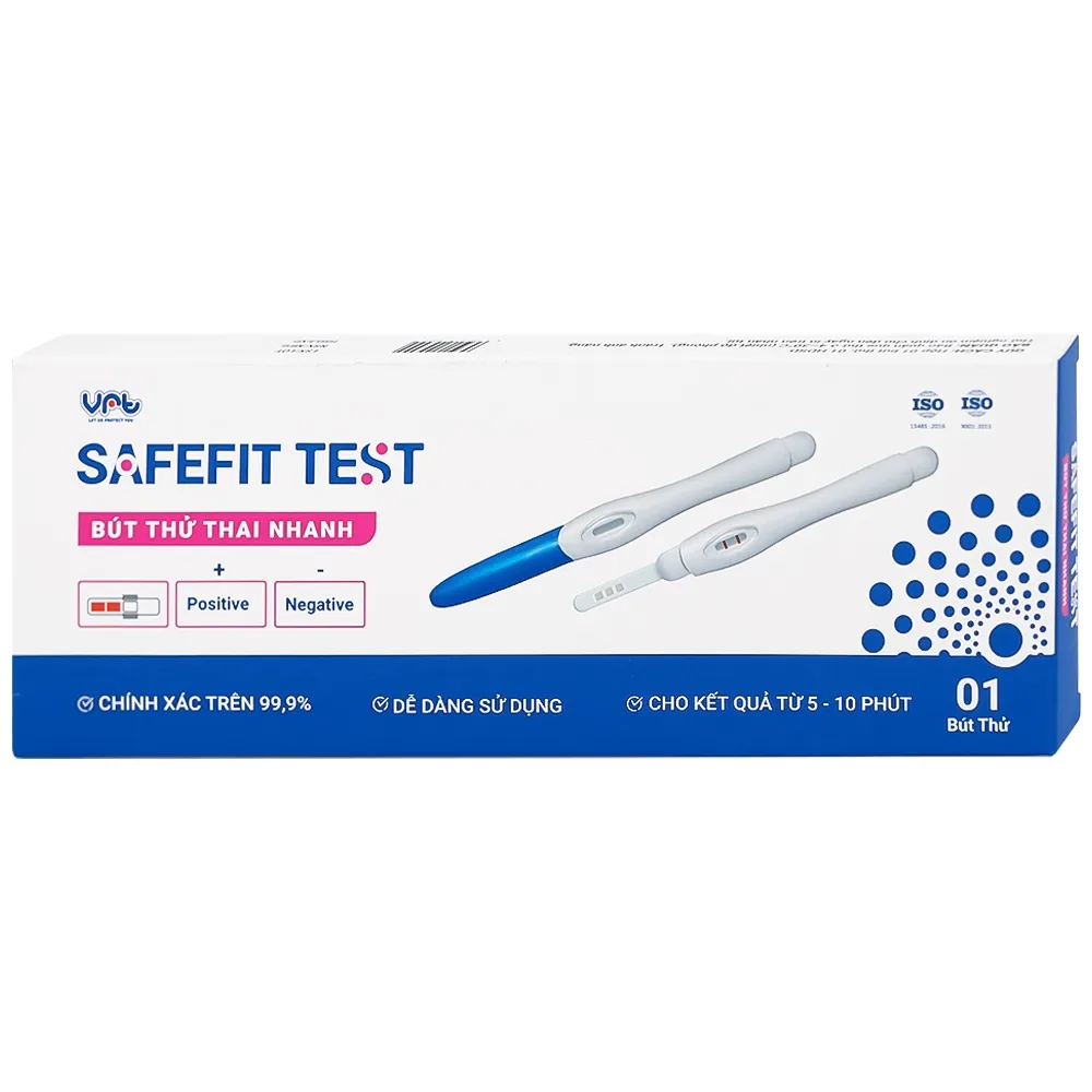 Hình ảnh Bút thử thai nhanh Safefit cho kết quả nhanh với độ chính xác cao